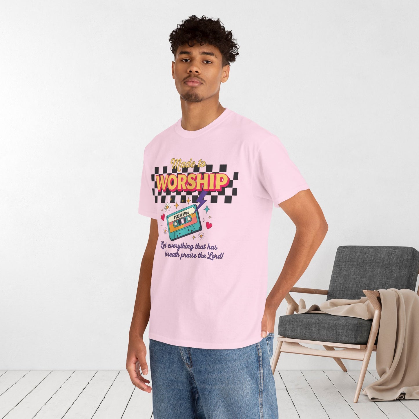 Made to Worship Heavy Cotton Tee