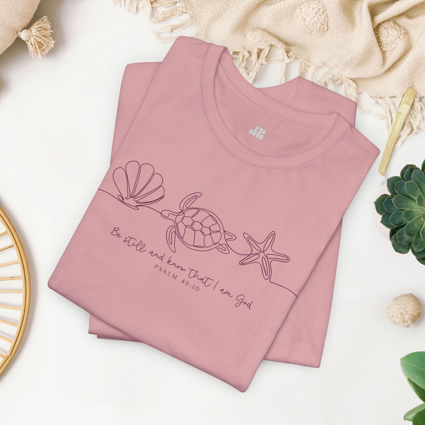 Be Still and Know That I Am God Soft Cotton Tee