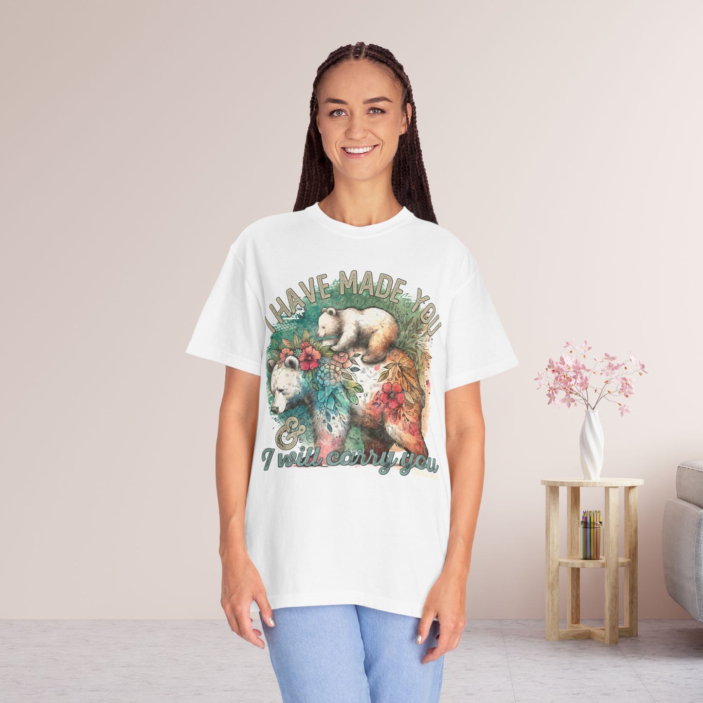 I Will Carry You Comfort Colors Shirt