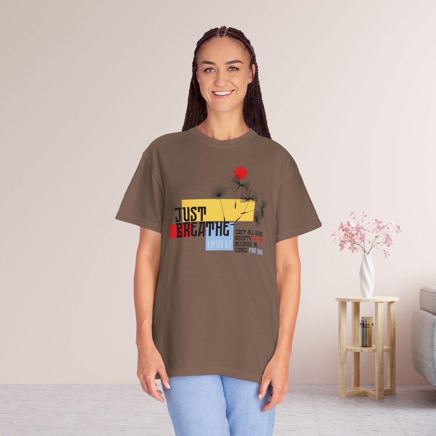 Just Breathe Comfort Colors Shirt