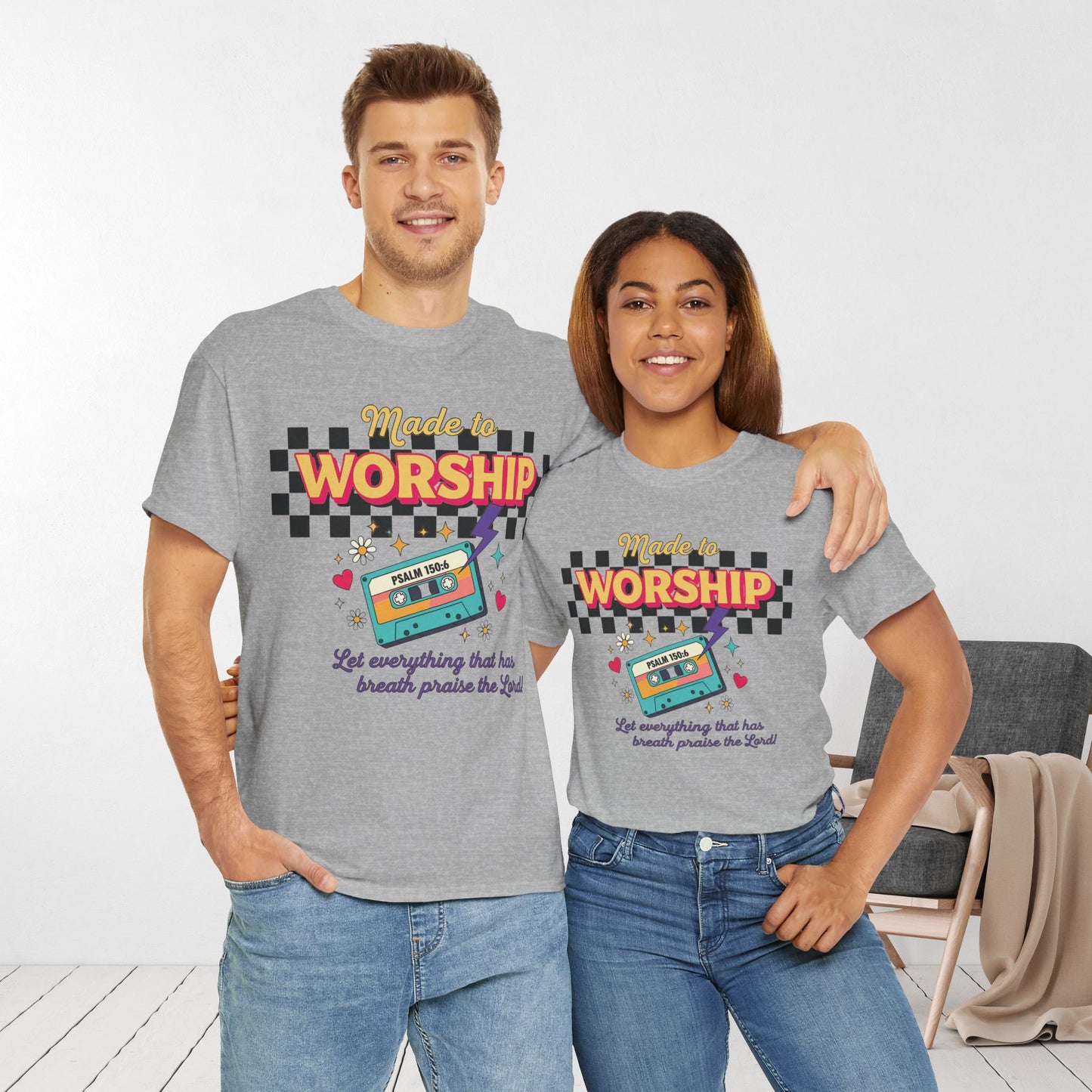 Made to Worship Heavy Cotton Tee