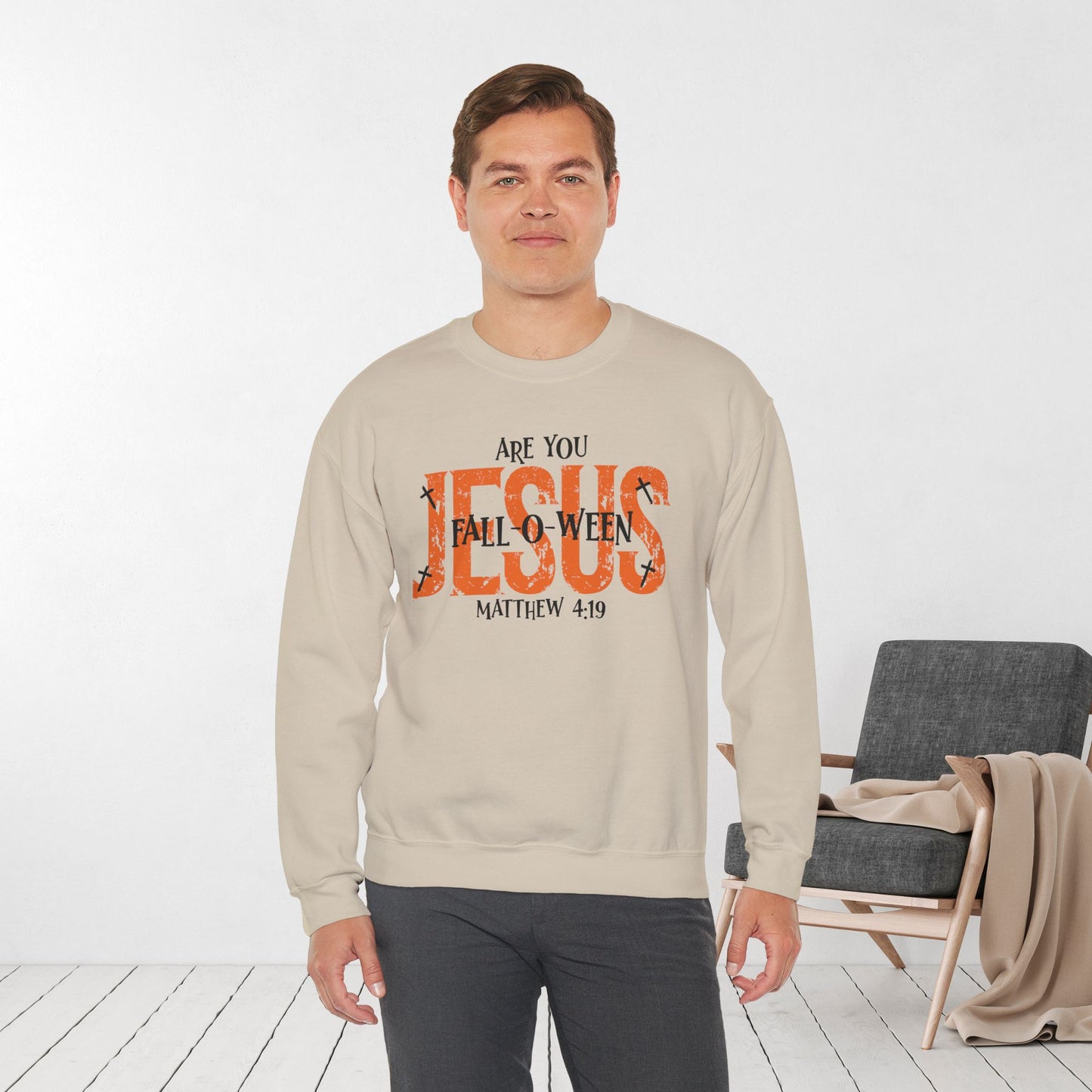 Are You Fall-o-ween Jesus Sweatshirt - Christian Fall Crewneck