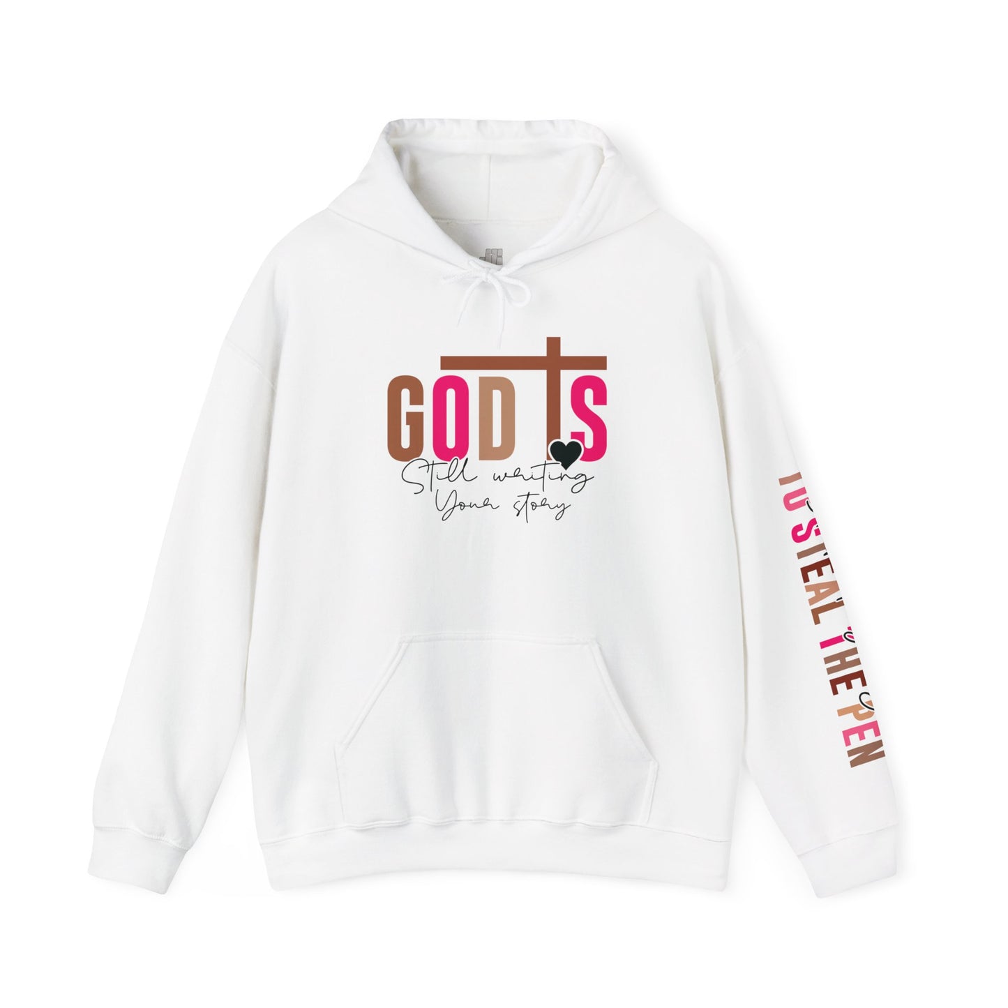 Pink God is Still Writing Your Story Christian Hoodie
