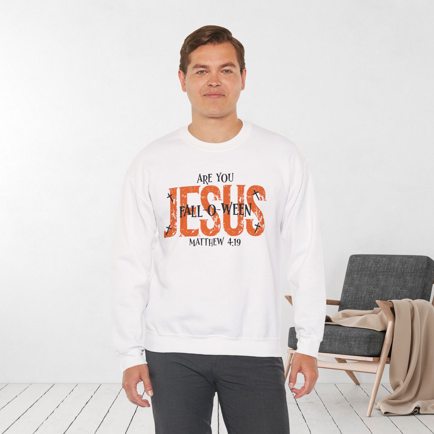 Are You Fall-o-ween Jesus Sweatshirt - Christian Fall Crewneck