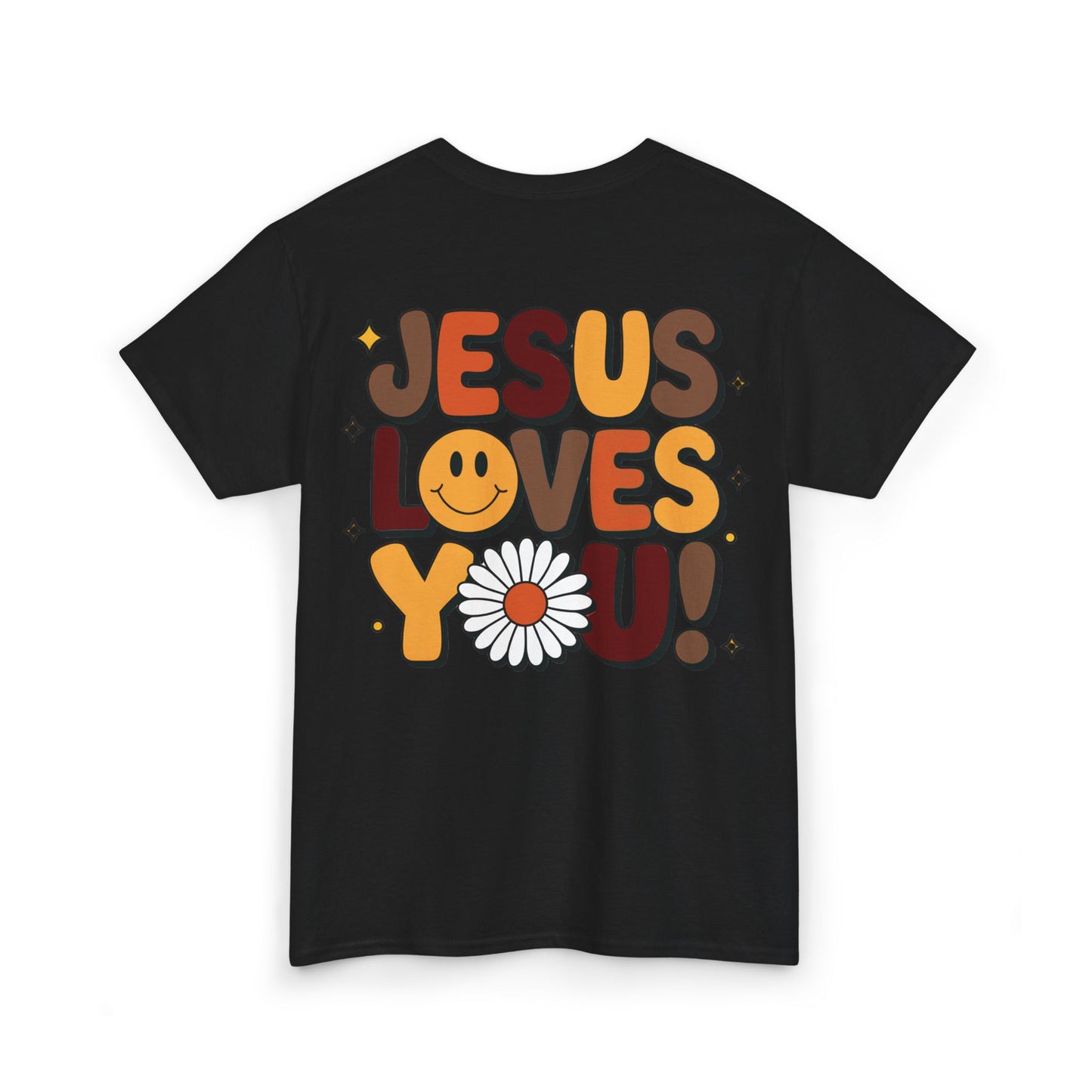 Jesus Loves You Heavy Cotton Tee