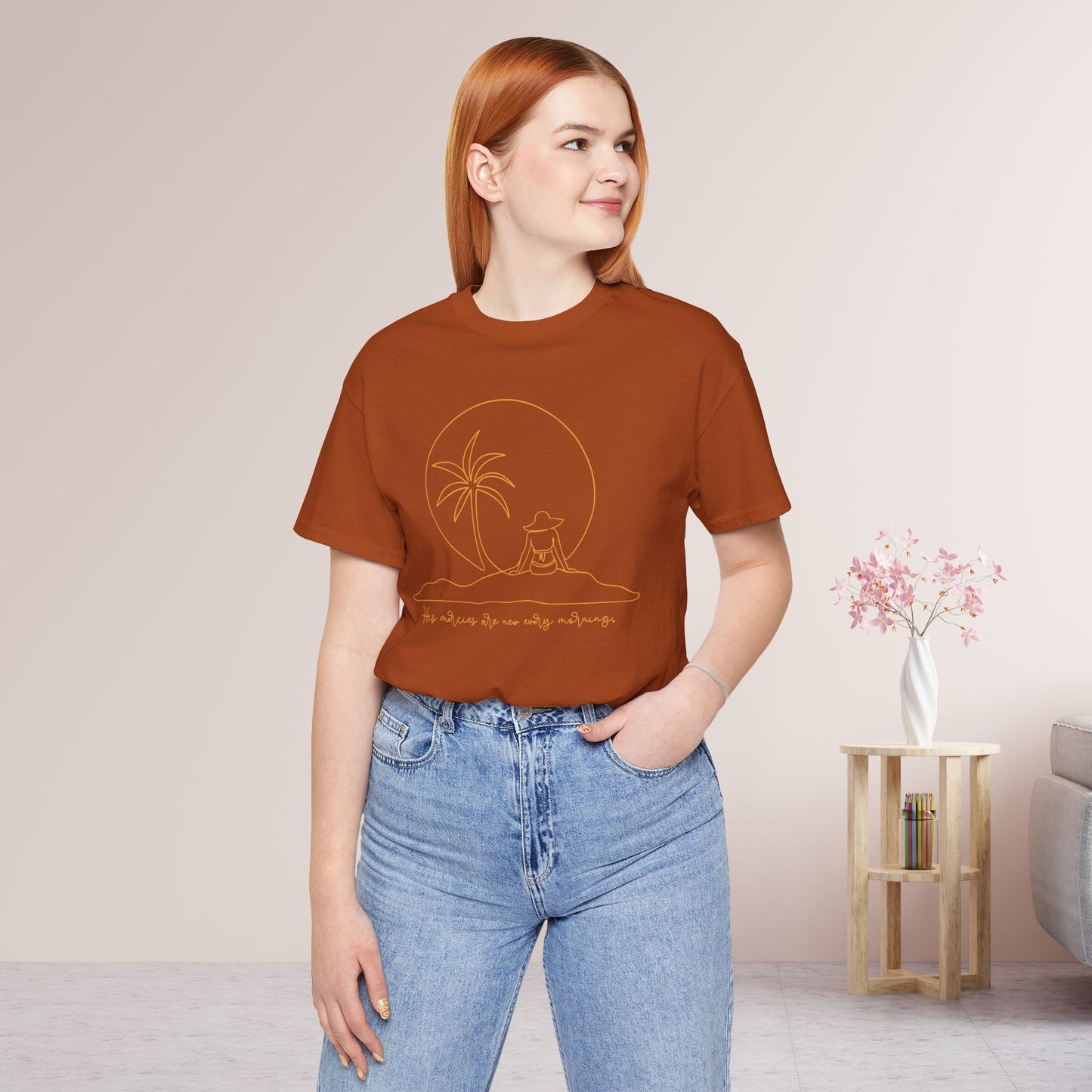 His Mercies Are New Every Morning Soft Cotton Tee