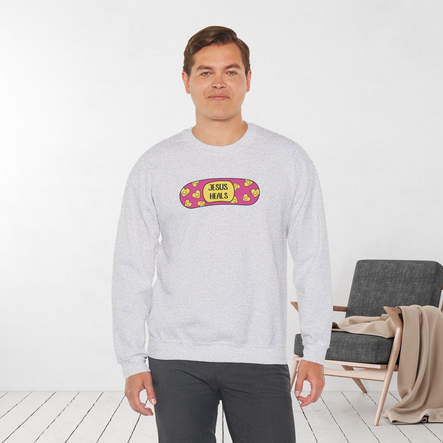 Jesus Heals Sweatshirt