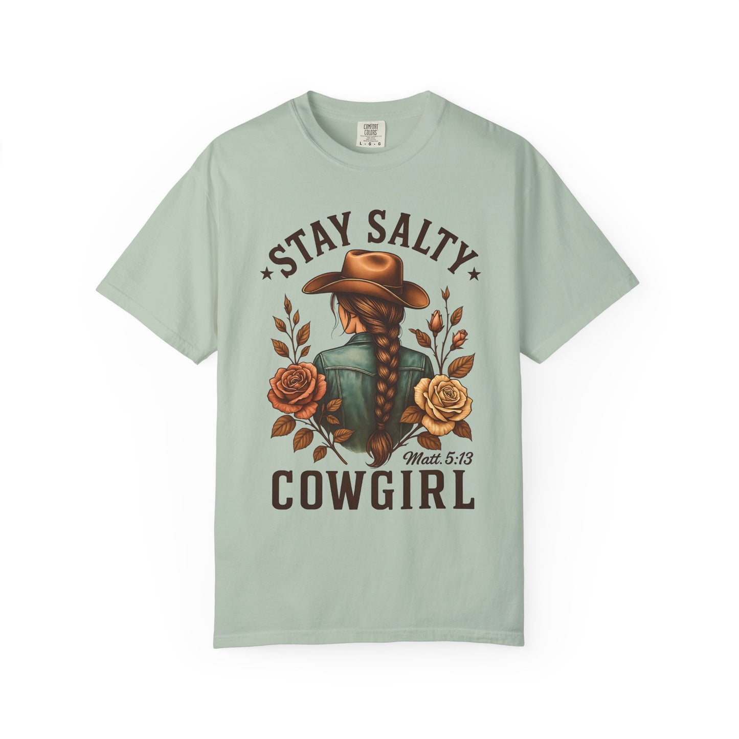 Stay Salty Cowgirl Comfort Colors Shirt