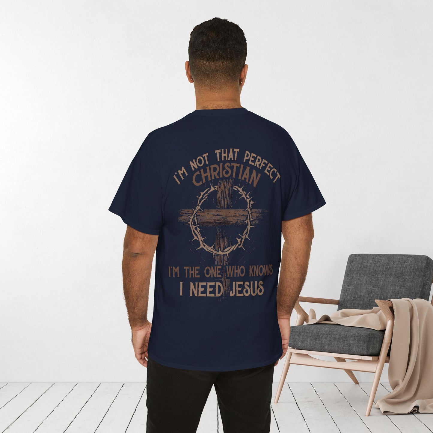 I'm Not The Perfect Christian Heavy Cotton Tee