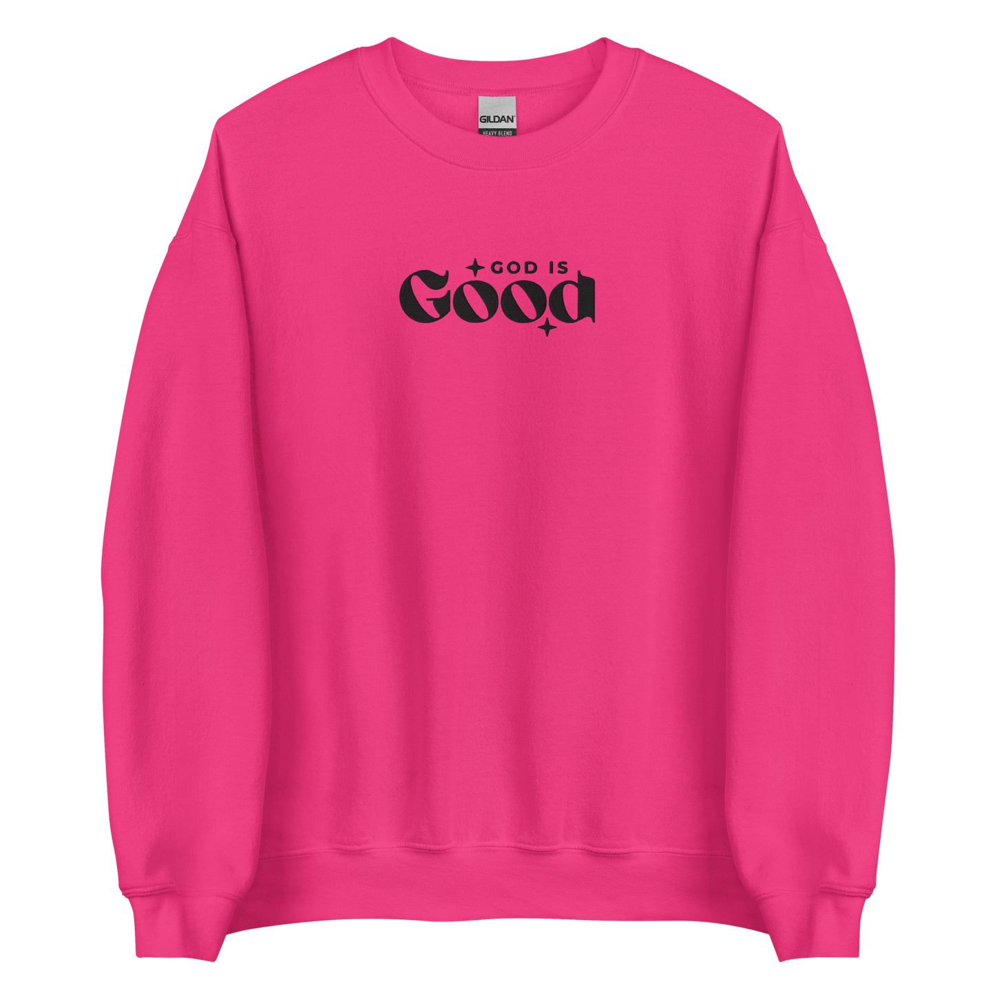 God is Good Embroidered Sweatshirt