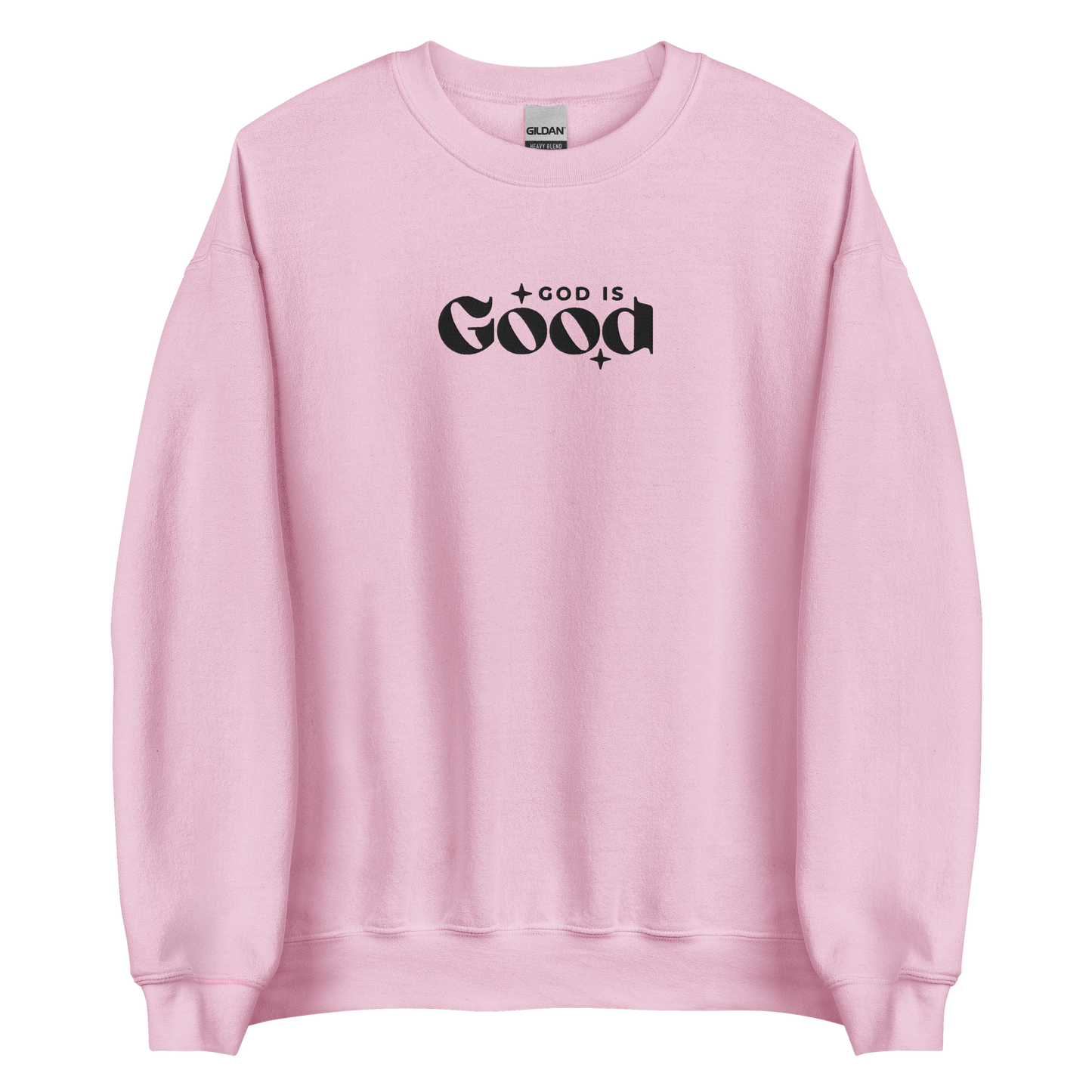 God is Good Embroidered Sweatshirt