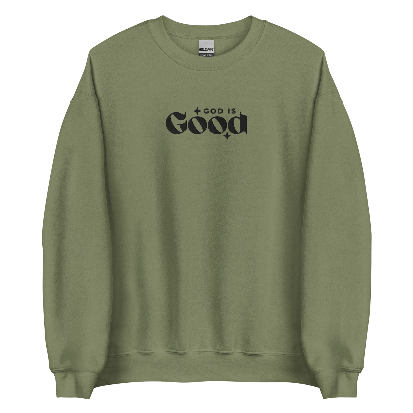 God is Good Embroidered Sweatshirt