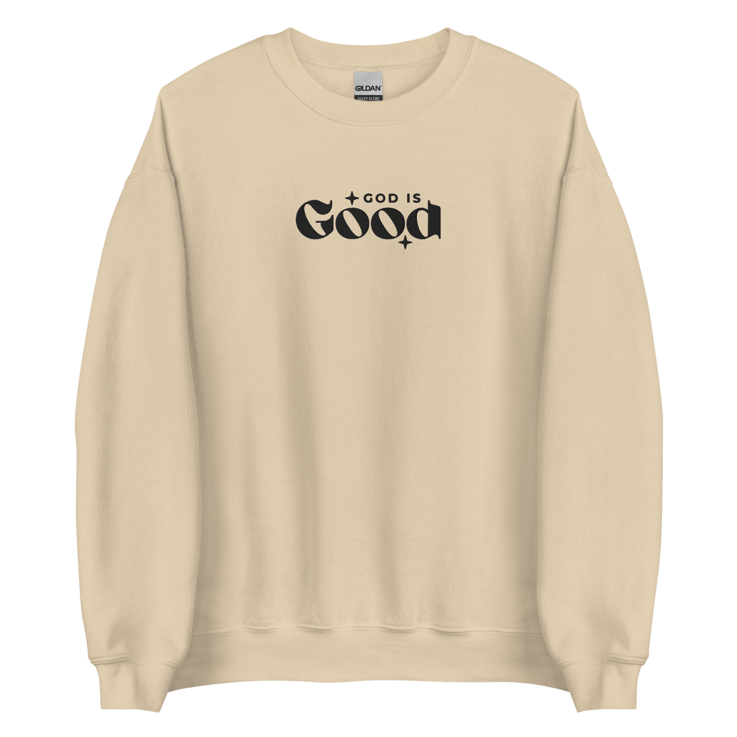 God is Good Embroidered Sweatshirt
