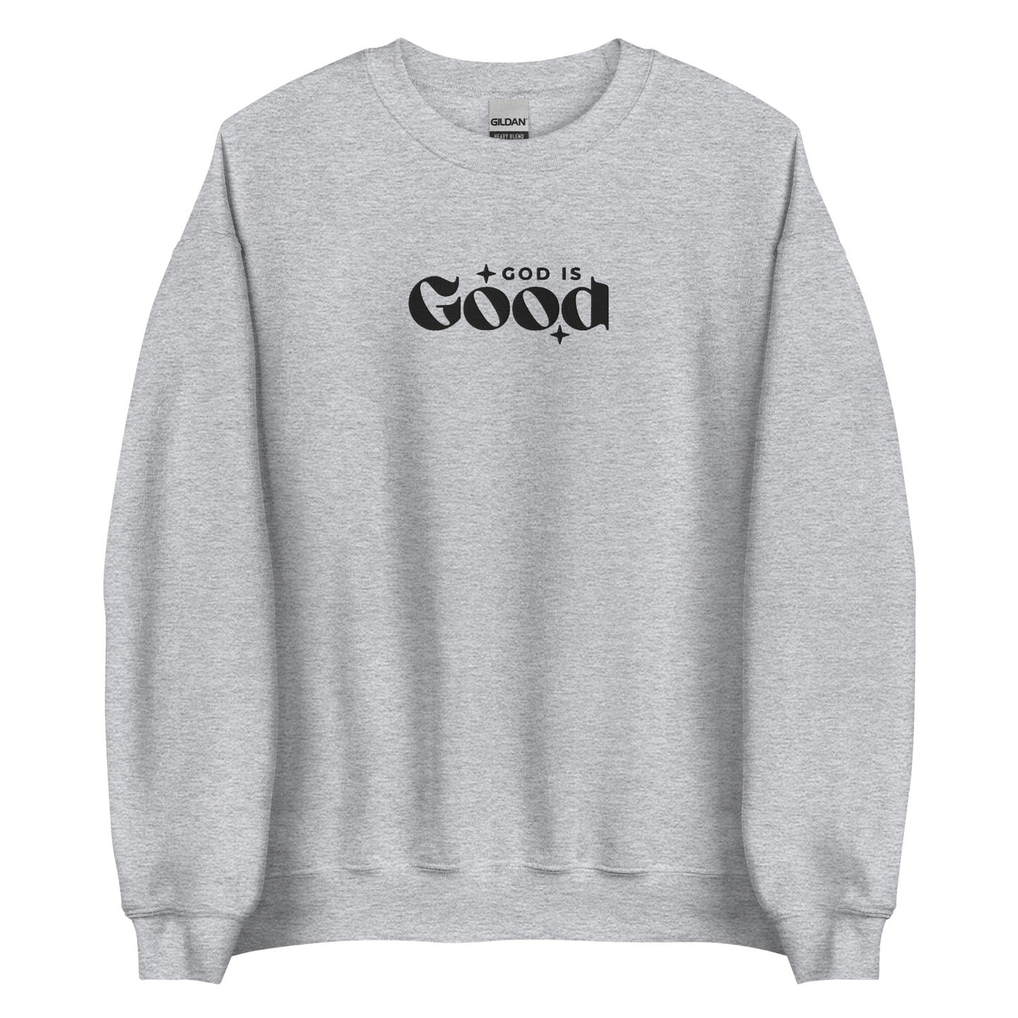 God is Good Embroidered Sweatshirt