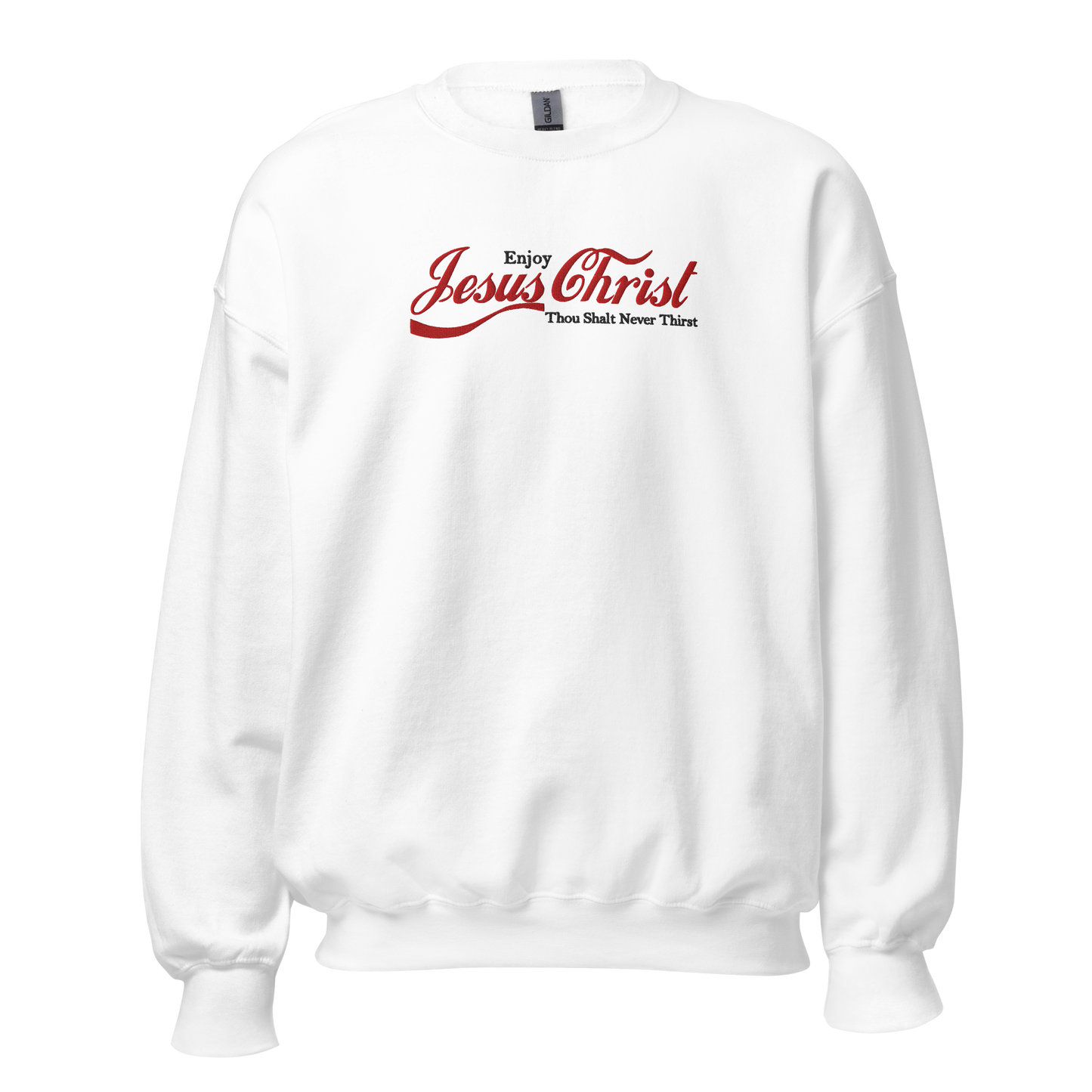 Embroidered Jesus Christ Sweatshirt
