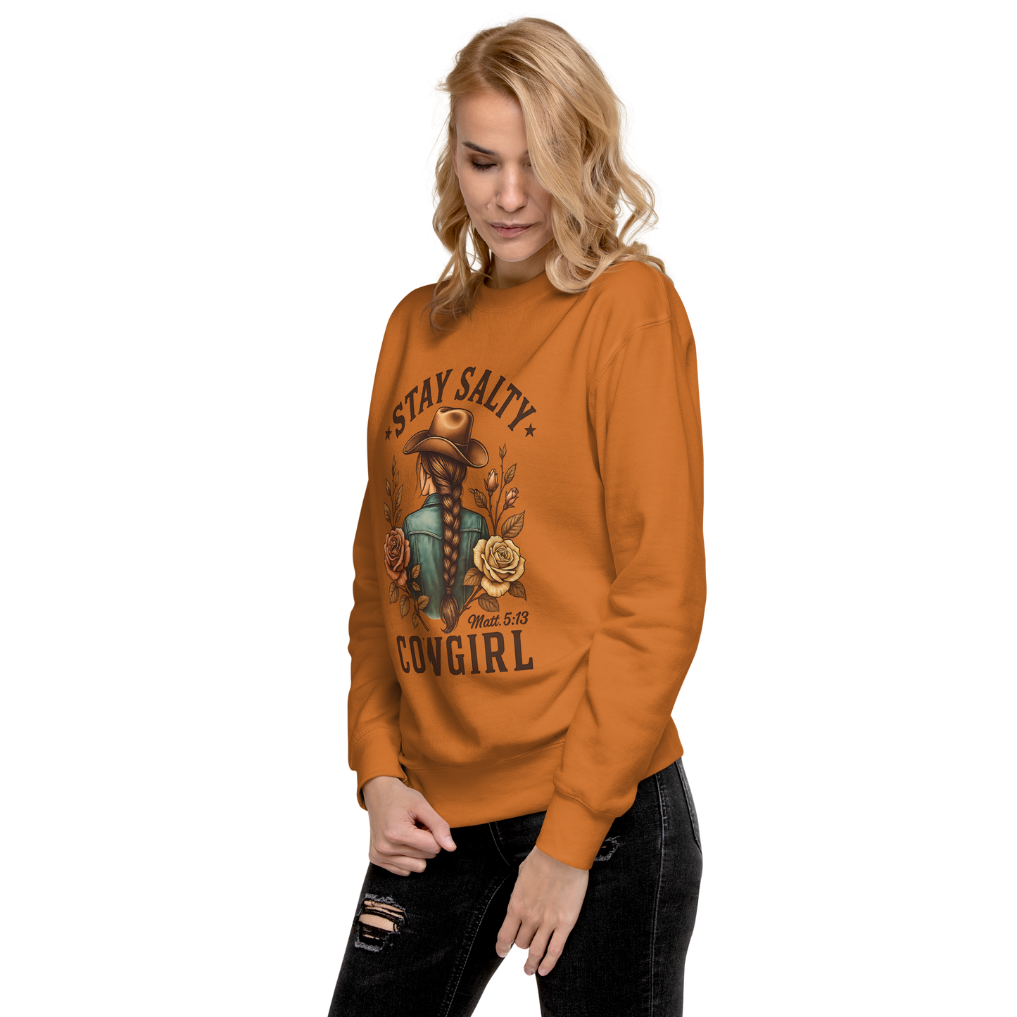 Stay Salty Cowgirl Sweatshirt