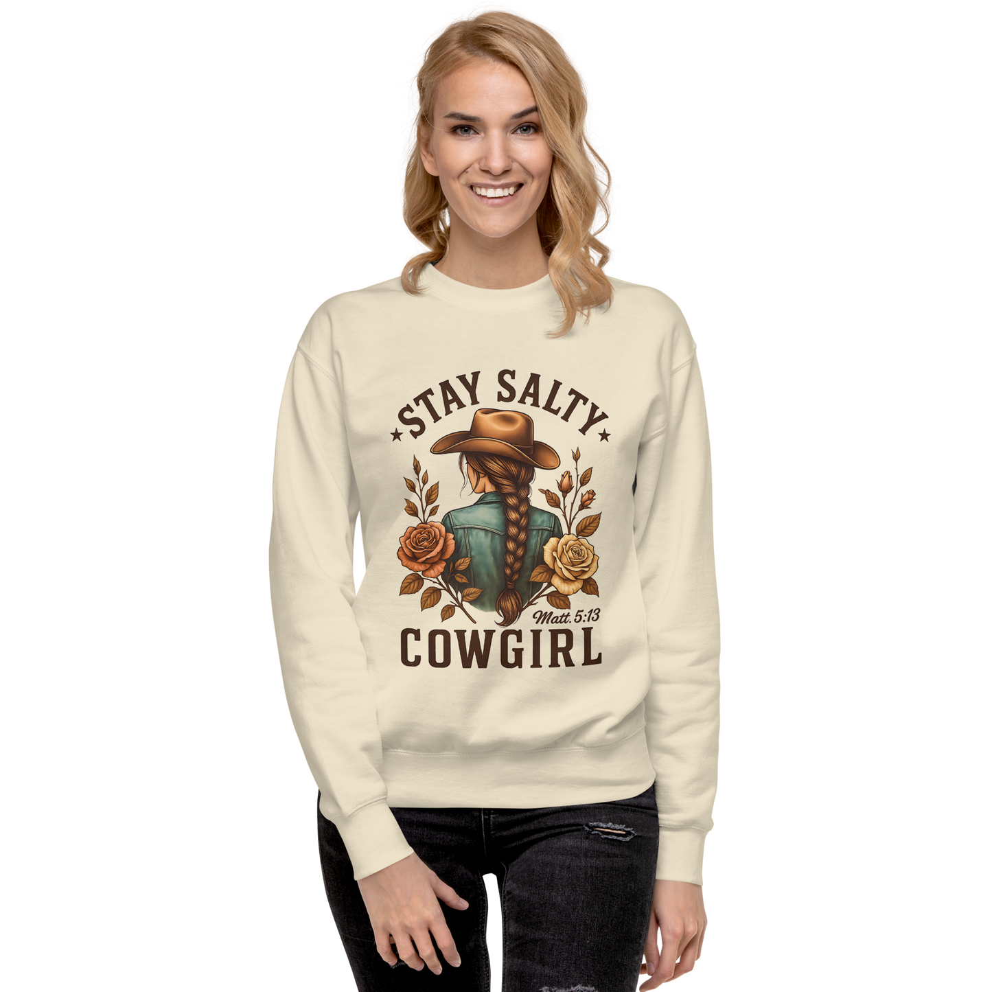 Stay Salty Cowgirl Sweatshirt