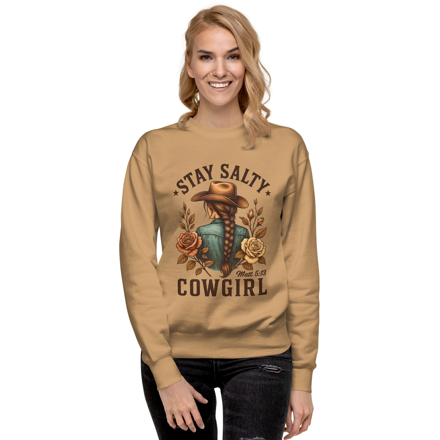 Stay Salty Cowgirl Sweatshirt