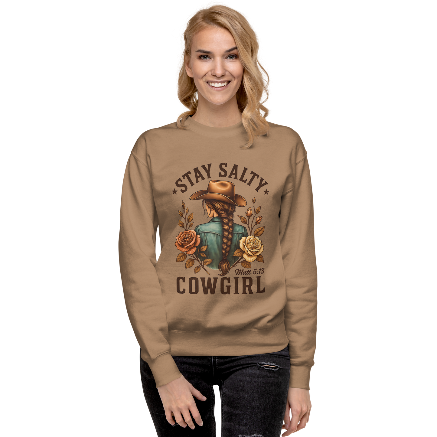 Stay Salty Cowgirl Sweatshirt