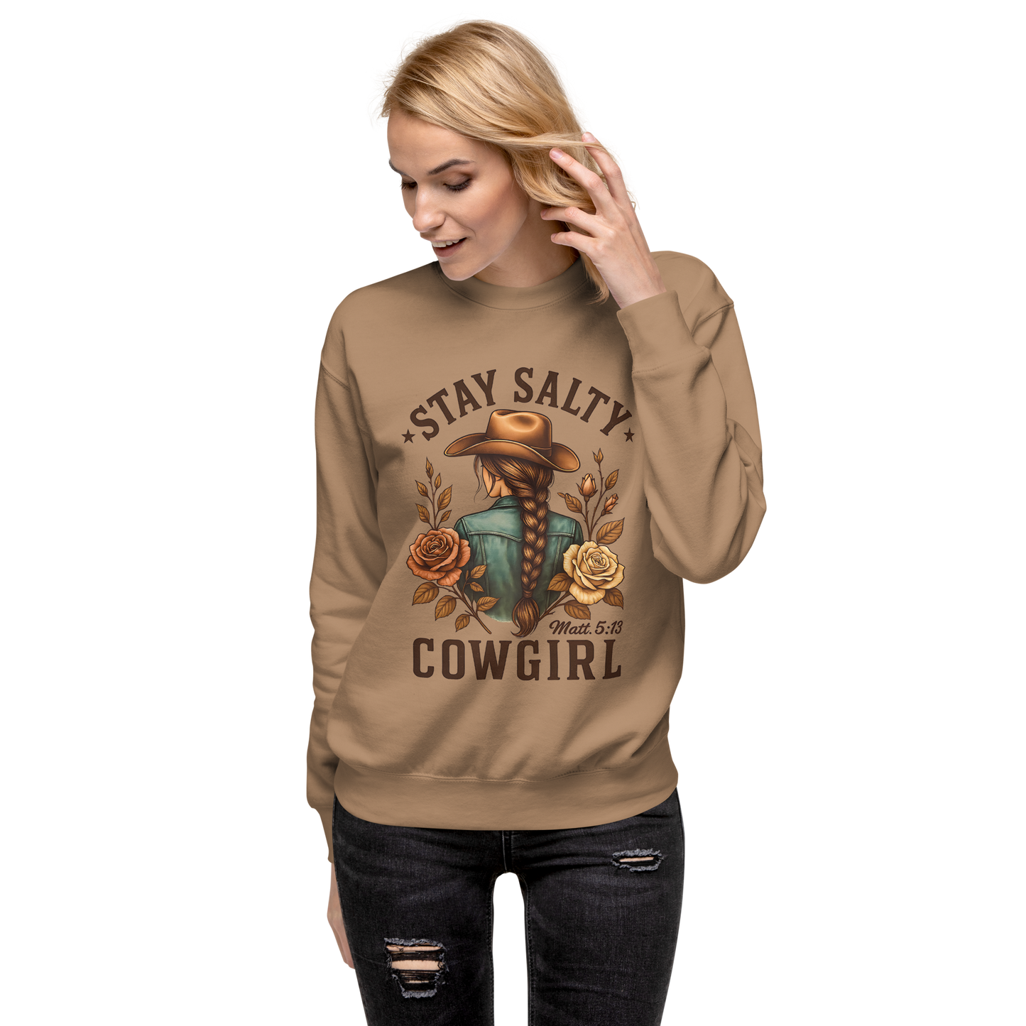 Stay Salty Cowgirl Sweatshirt