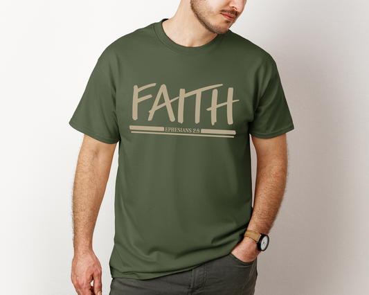 Faith Heavy Cotton Tee