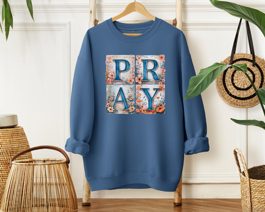 Pray Sweatshirt - Christian Pullover