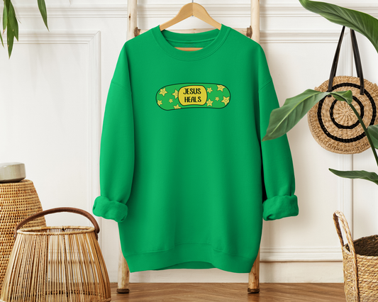 Jesus Heals Sweatshirt