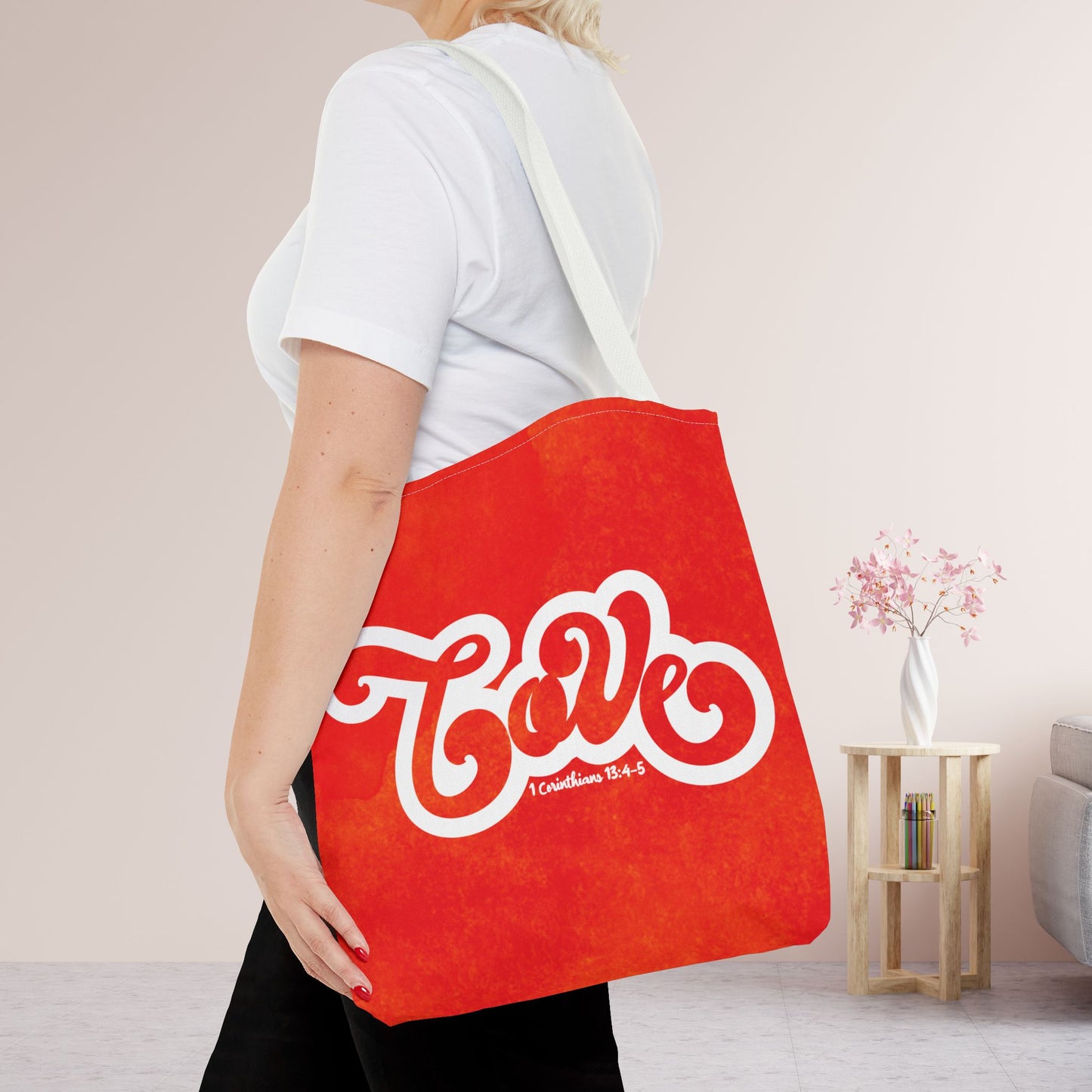 Love Tote Bag - Christian Tote Bag