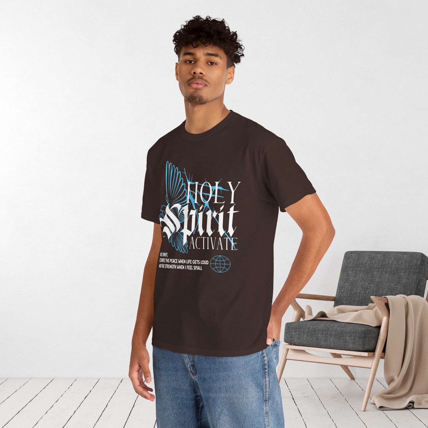 Holy Spirit Activate Heavy Cotton Tee