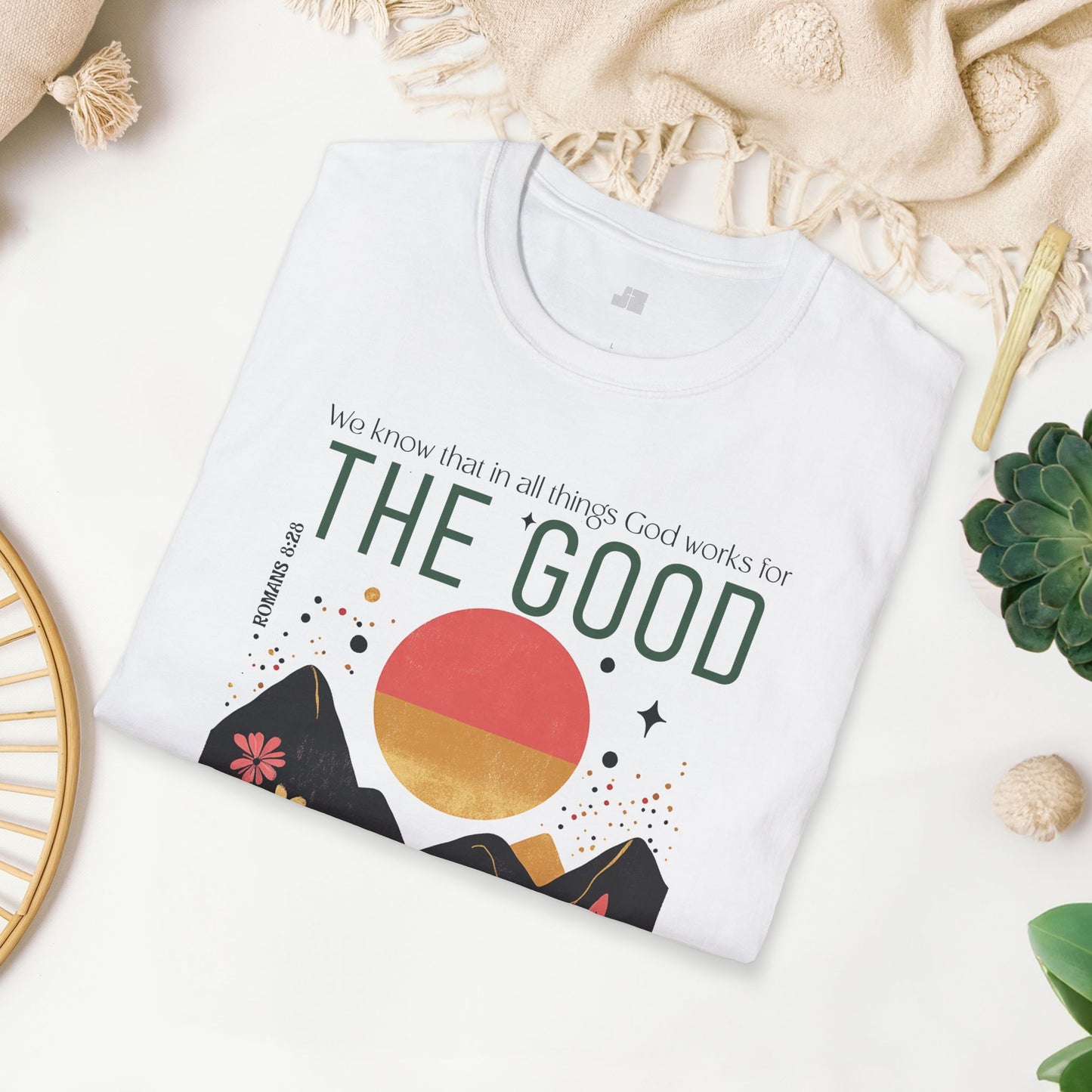 All Things for Good Romans 8:28 Softstyle T-shirt