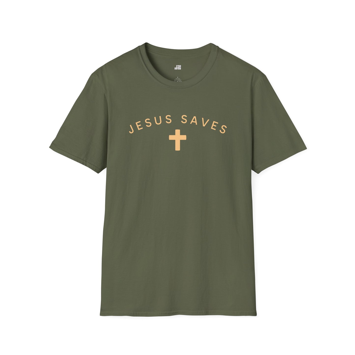 Jesus Saves Softstyle T-shirt - Fall Edition
