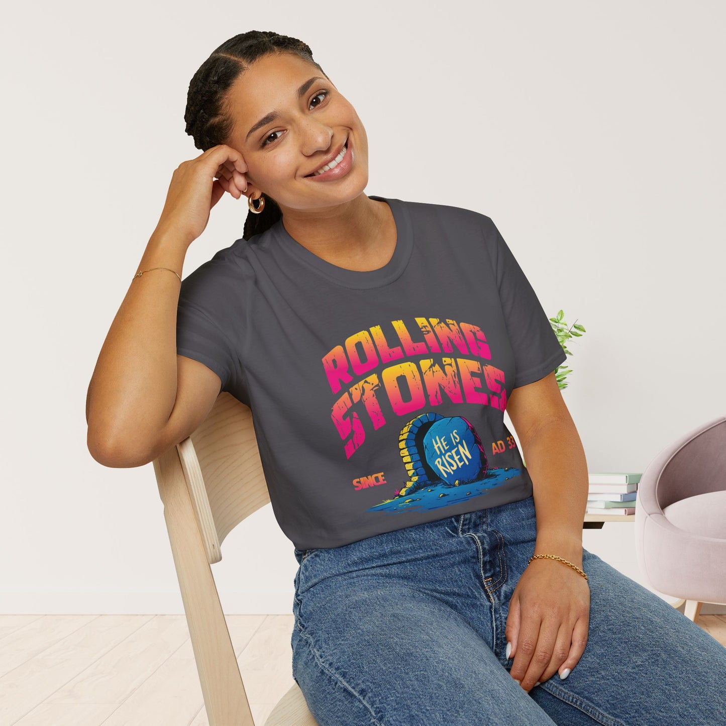 He Is Risen Softstyle T-shirt