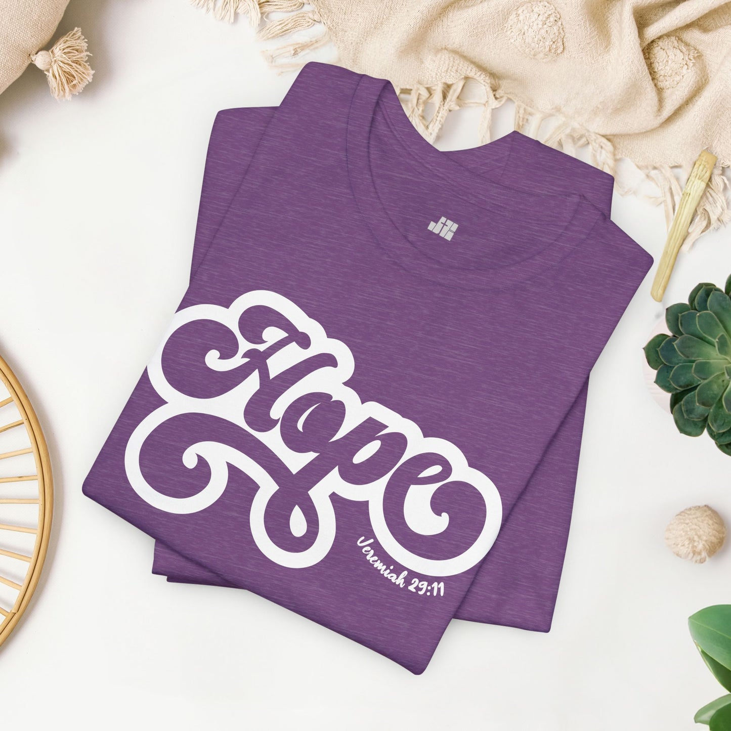 Hope Shirt - Bible Verse Christian Soft Cotton Tee