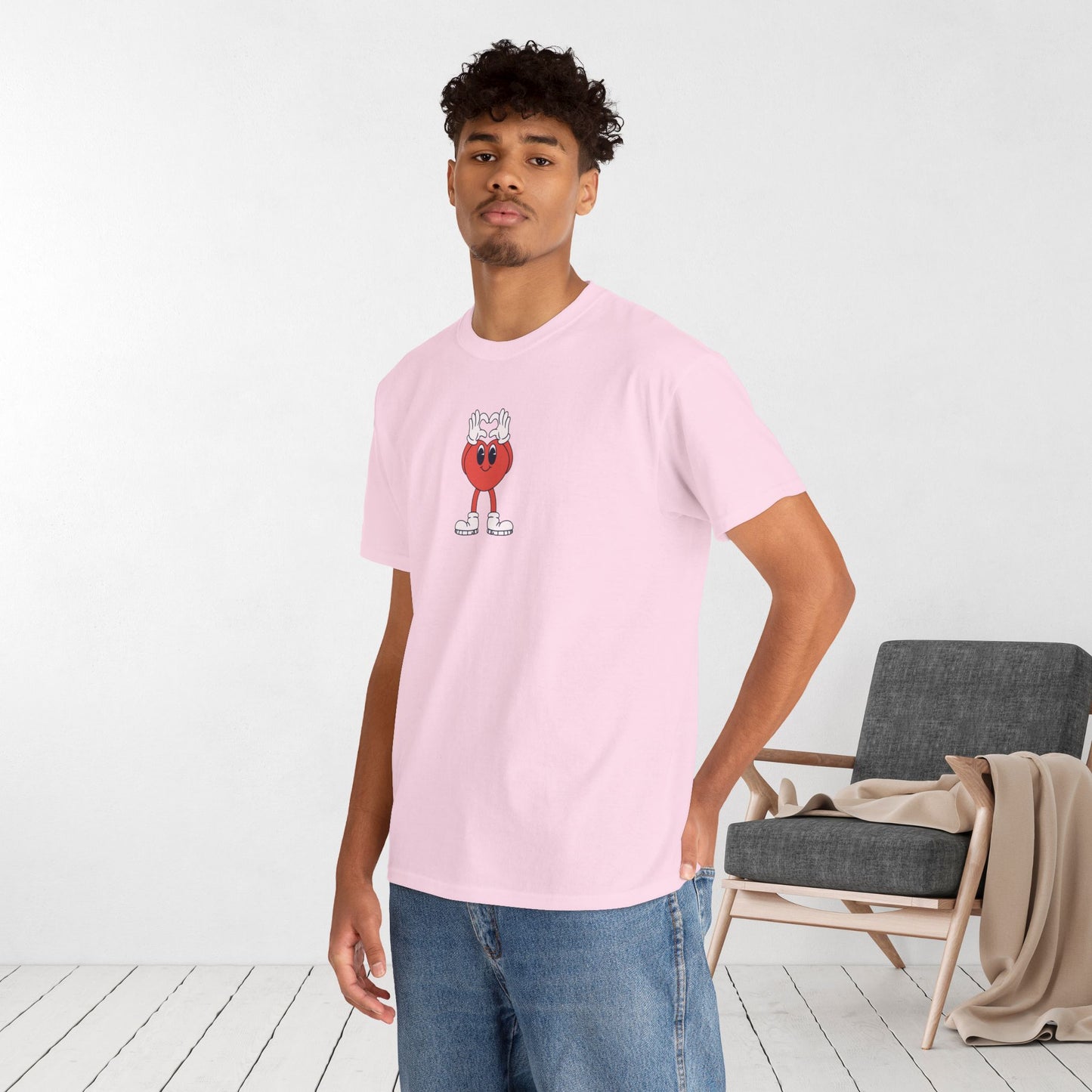 Jesus Loves You Heavy Cotton Tee