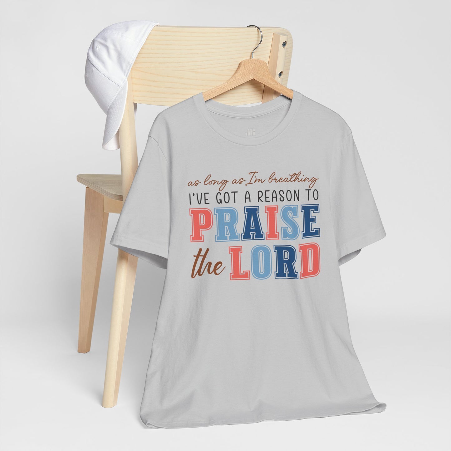 Praise The Lord Soft Cotton Tee - Christian Shirt