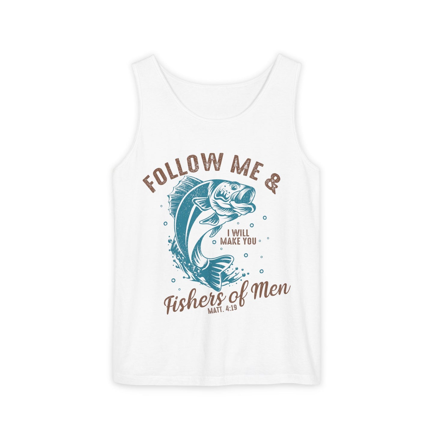 Follow Me Comfort Colors Garment-Dyed Tank Top