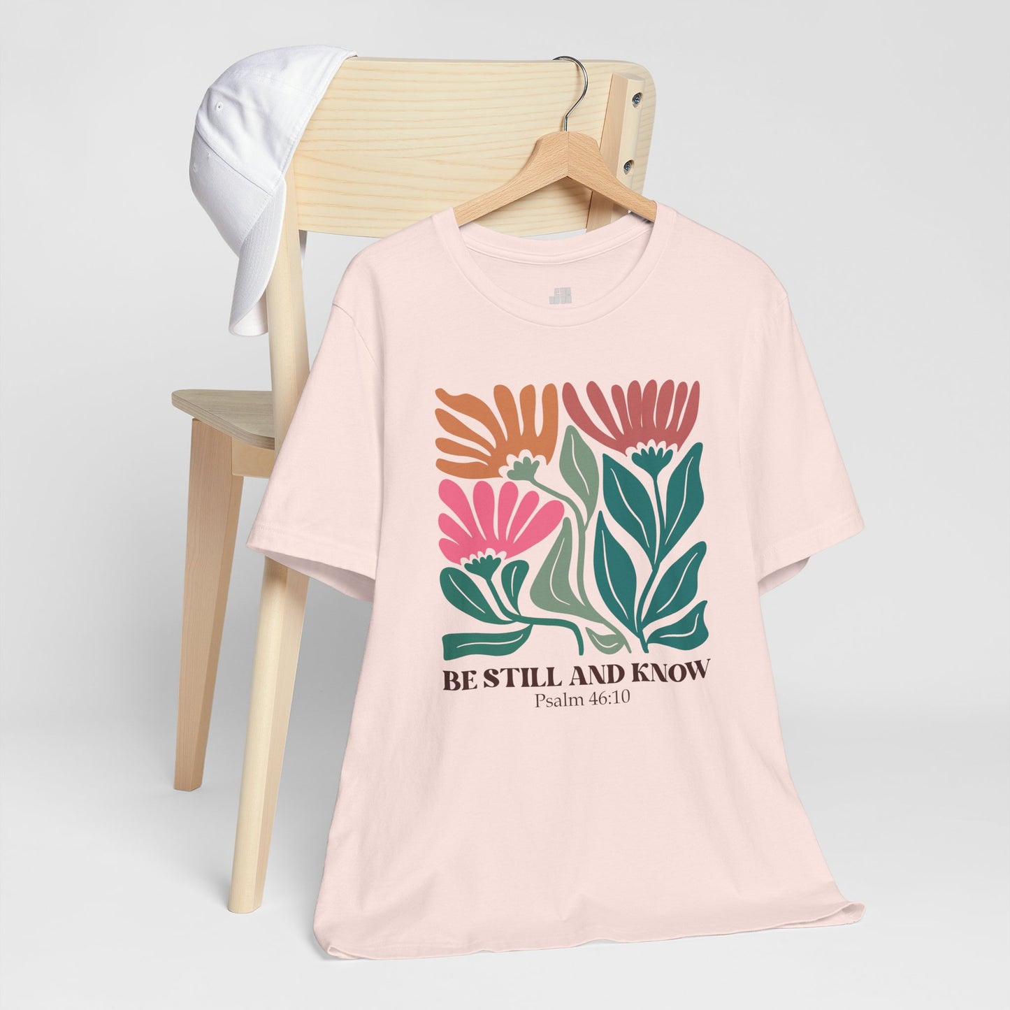 Be Still And Know Soft Cotton Tee - Holiday Christian Shirt