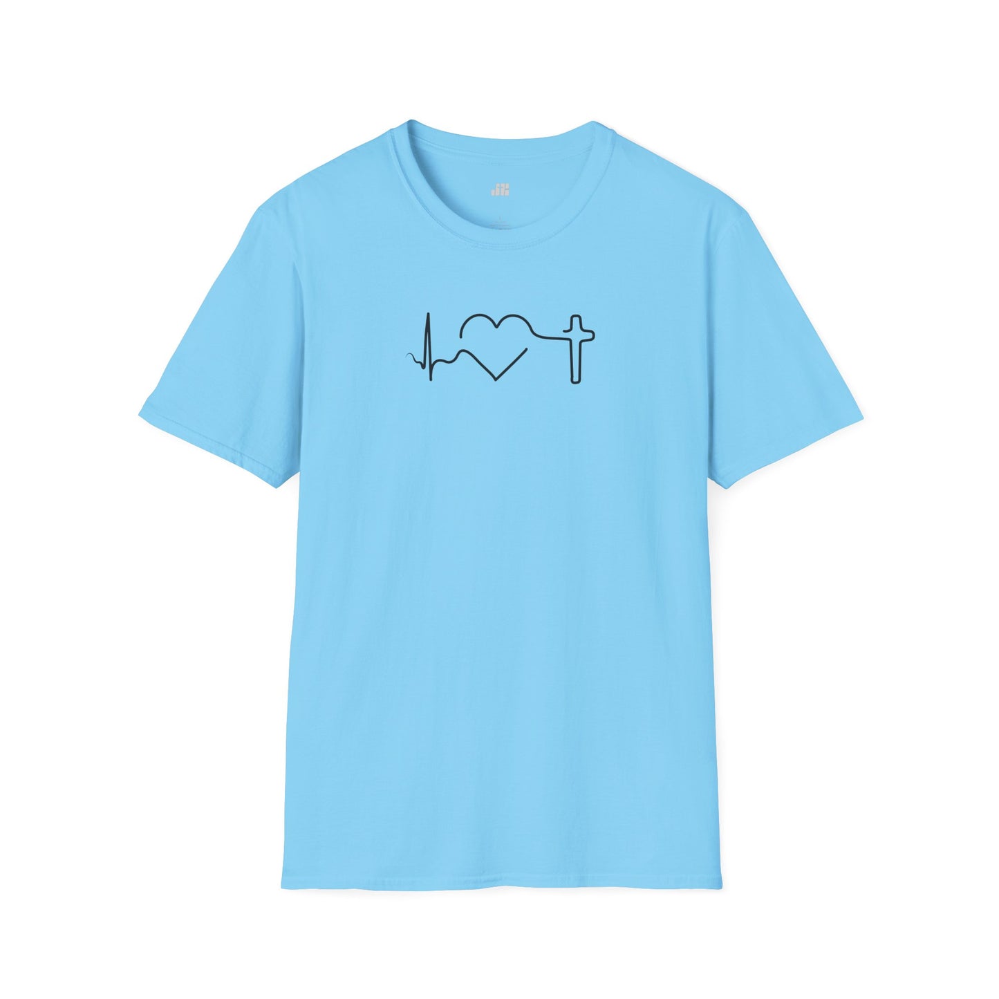 Heartbeat of Faith Softstyle T-shirt