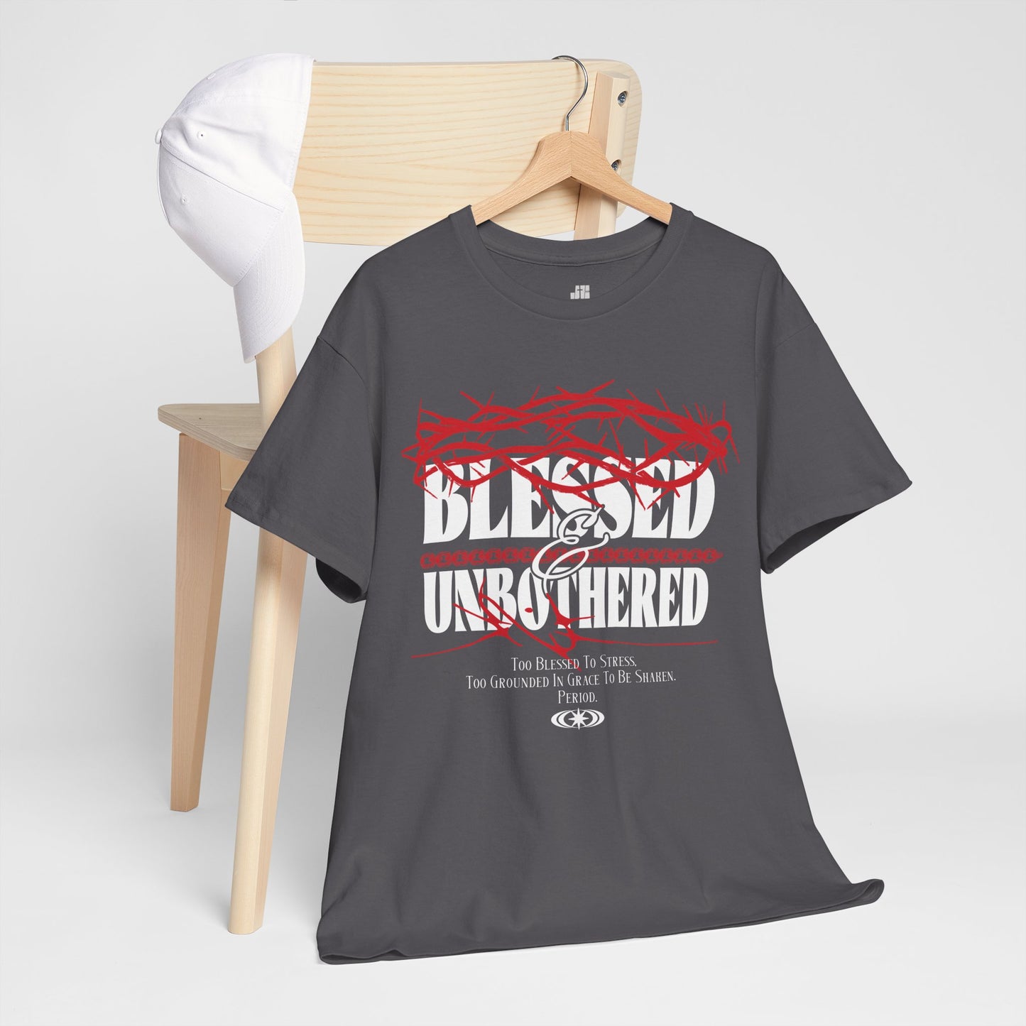 Blessed & Unbothered Heavy Cotton Tee
