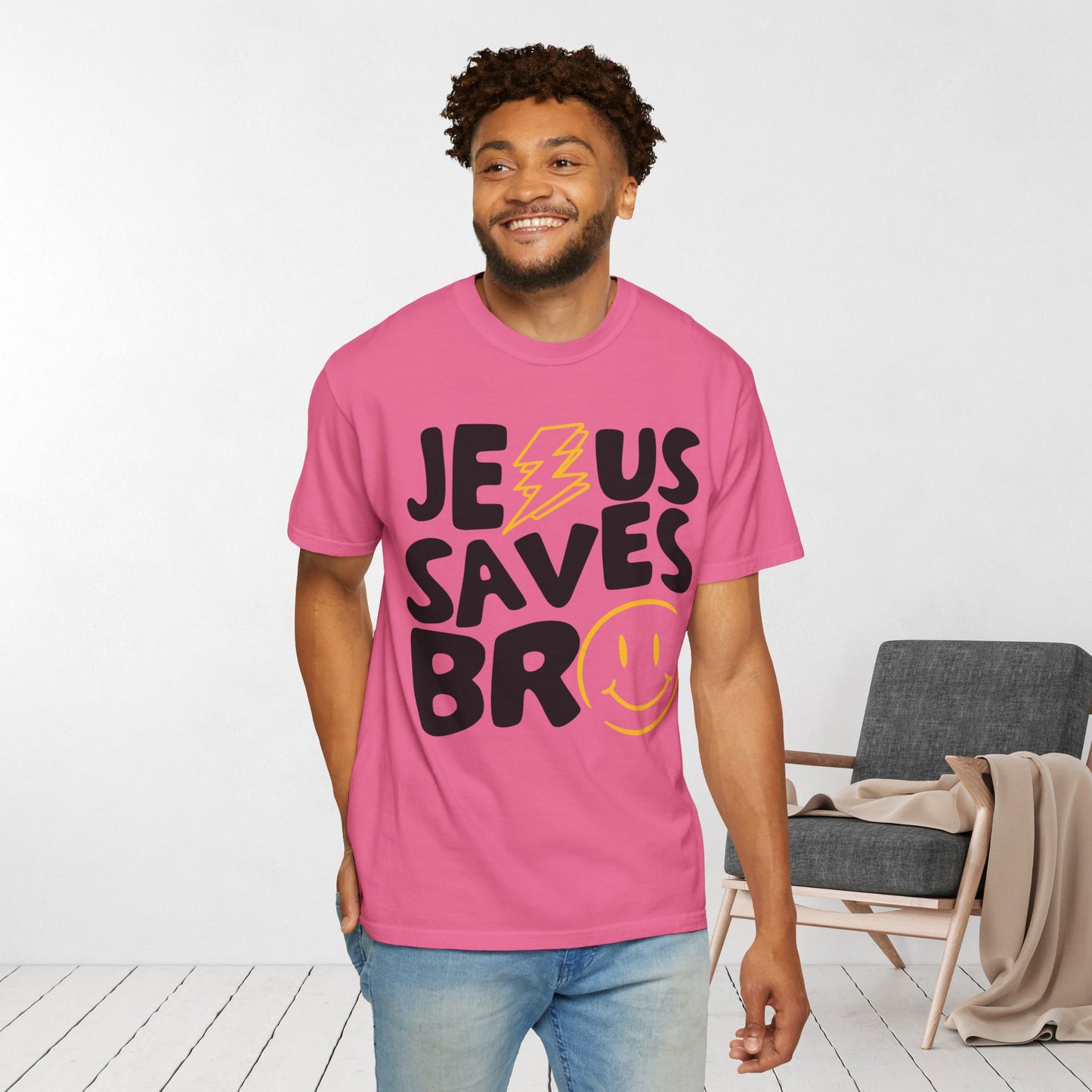 Jesus Saves Bro Comfort Colors Shirt