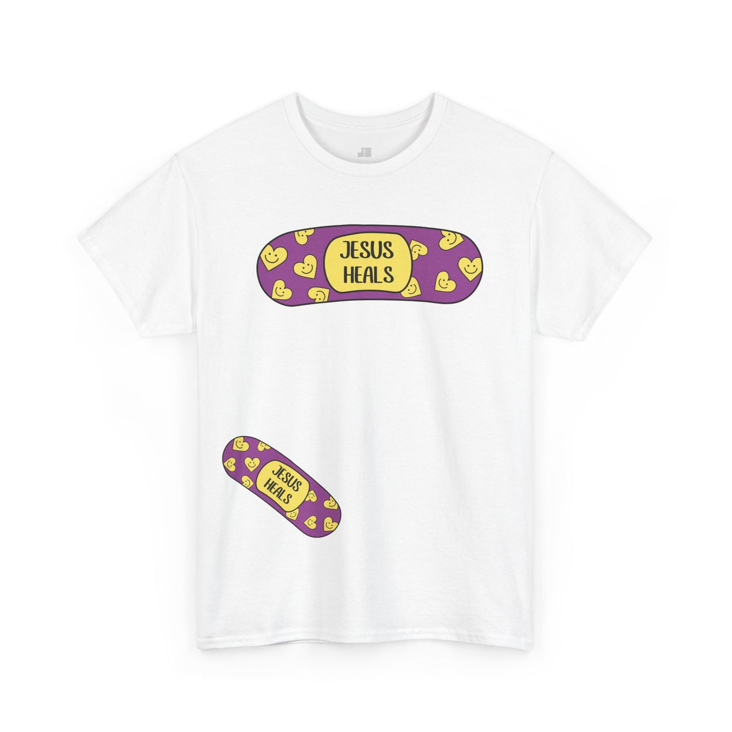 Jesus Heals Heavy Cotton Tee