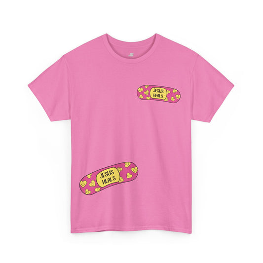 Jesus Heals Heavy Cotton Tee