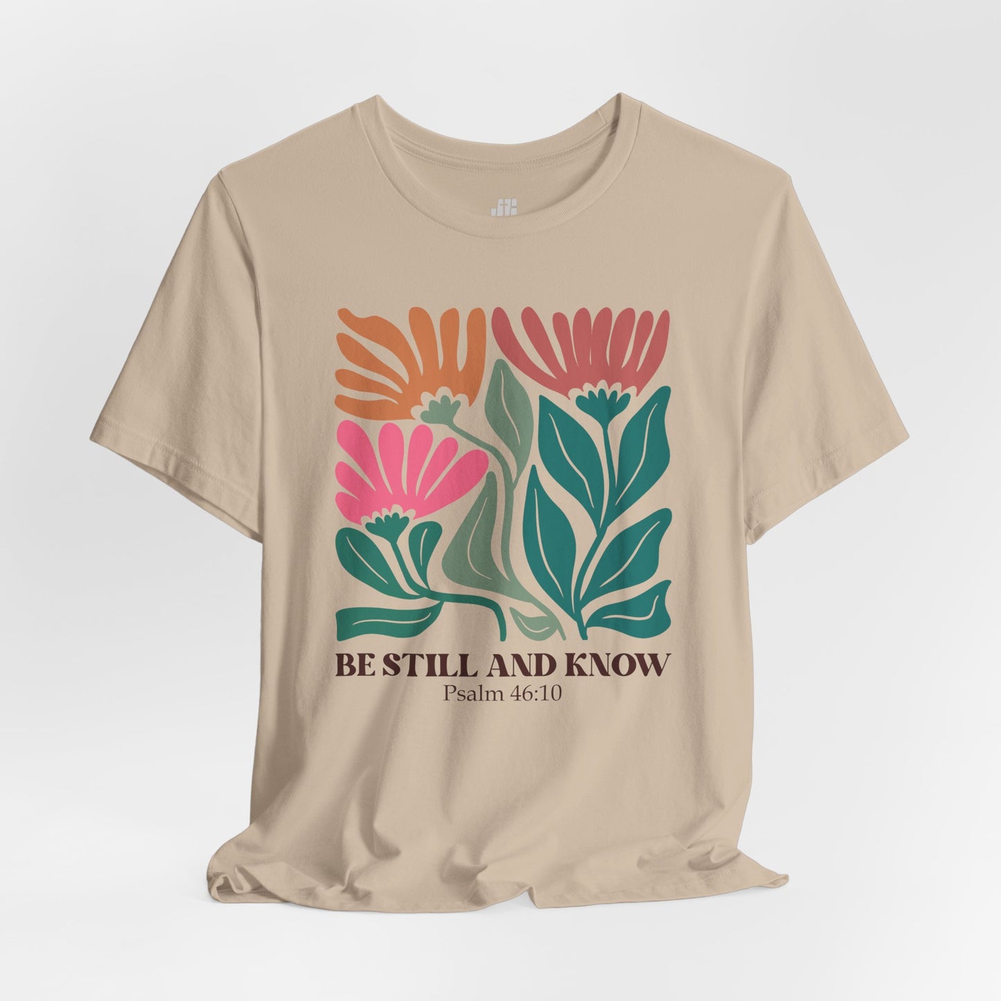 Be Still And Know Soft Cotton Tee - Holiday Christian Shirt