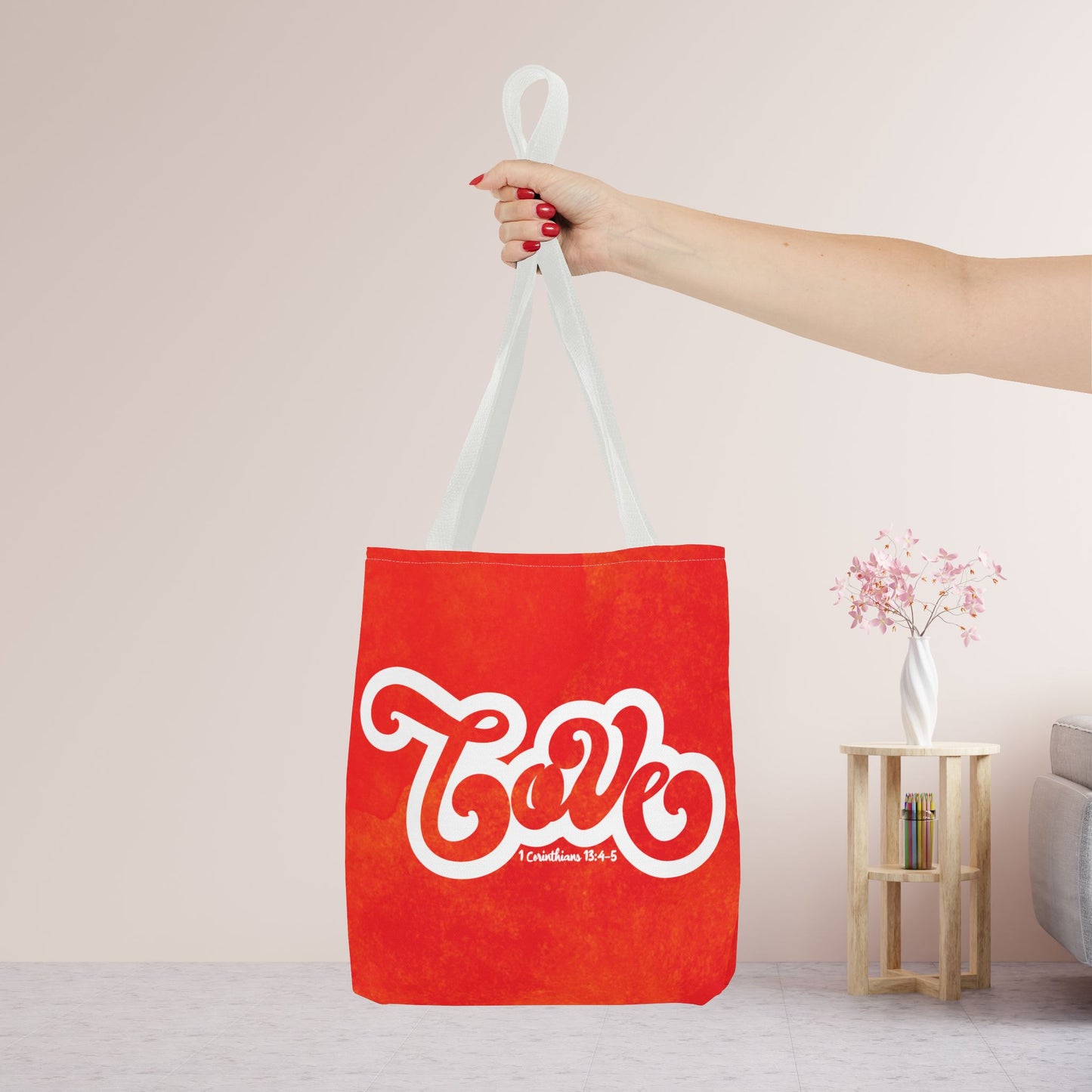 Love Tote Bag - Christian Tote Bag