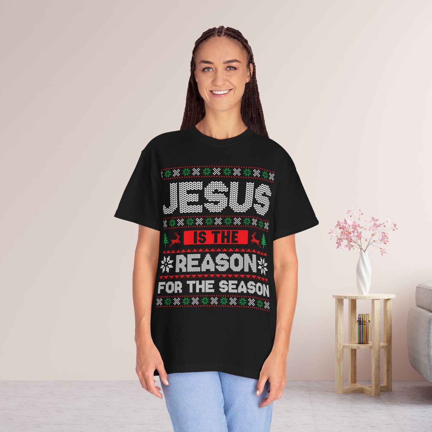 Jesus Is The Reason For The Season Comfort Colors Shirt