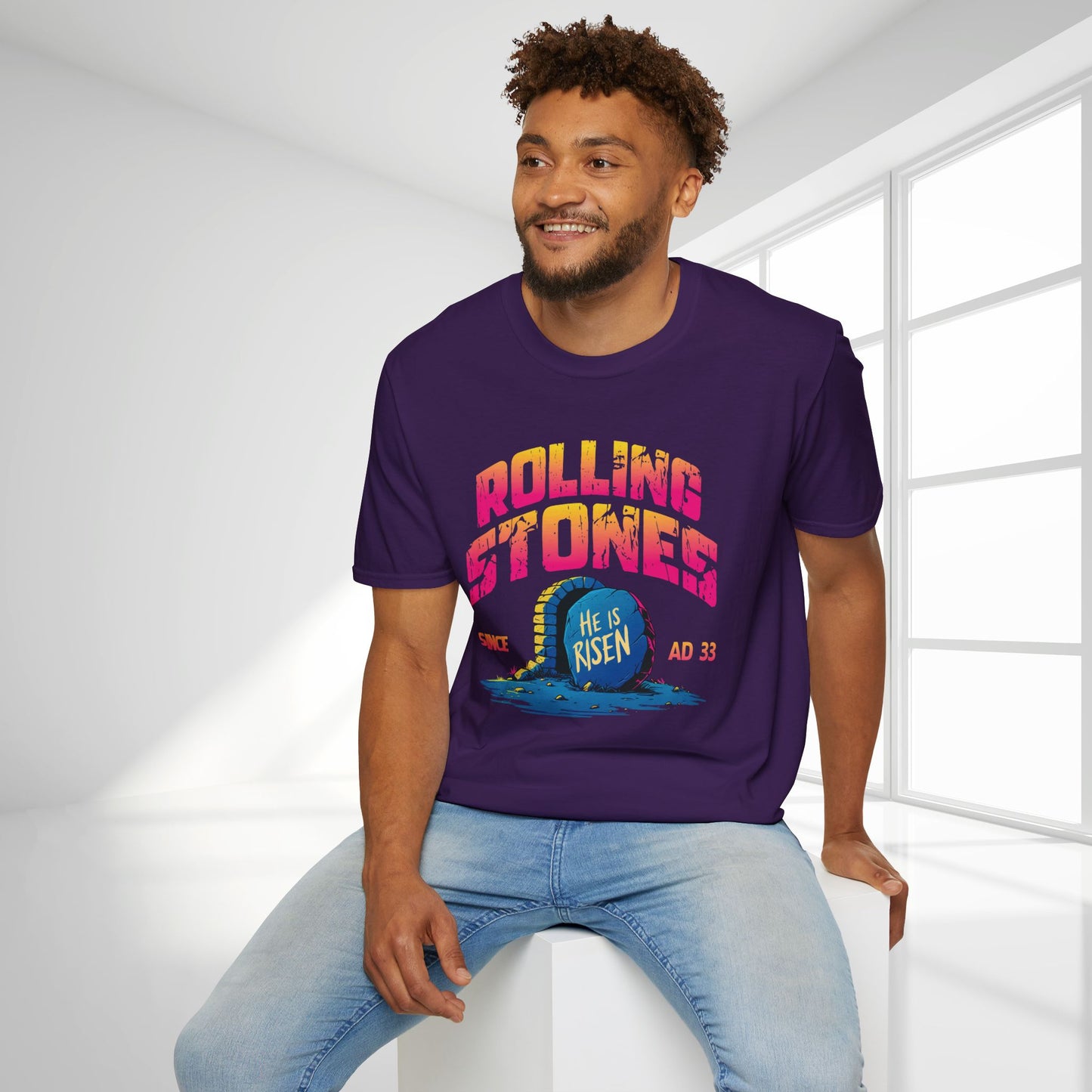 He Is Risen Softstyle T-shirt