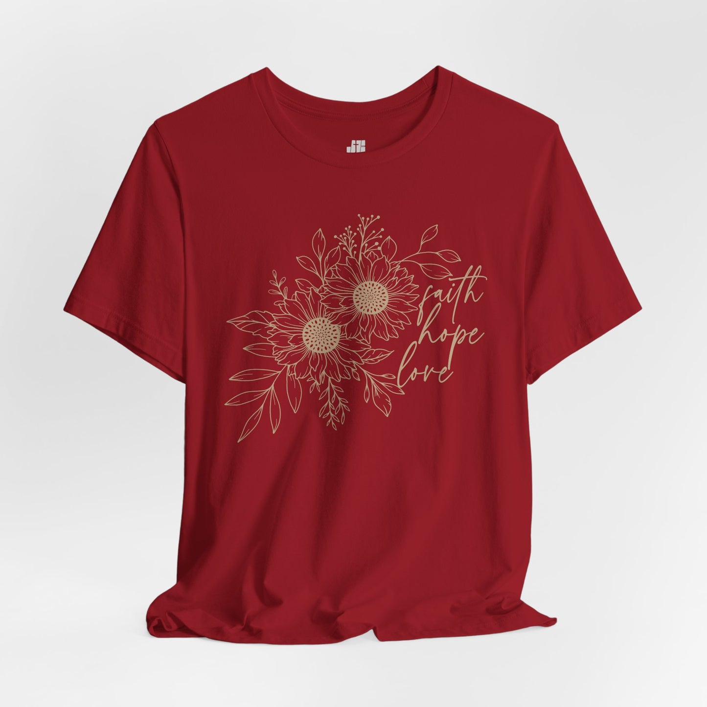 Faith Hope Love Soft Cotton Tee