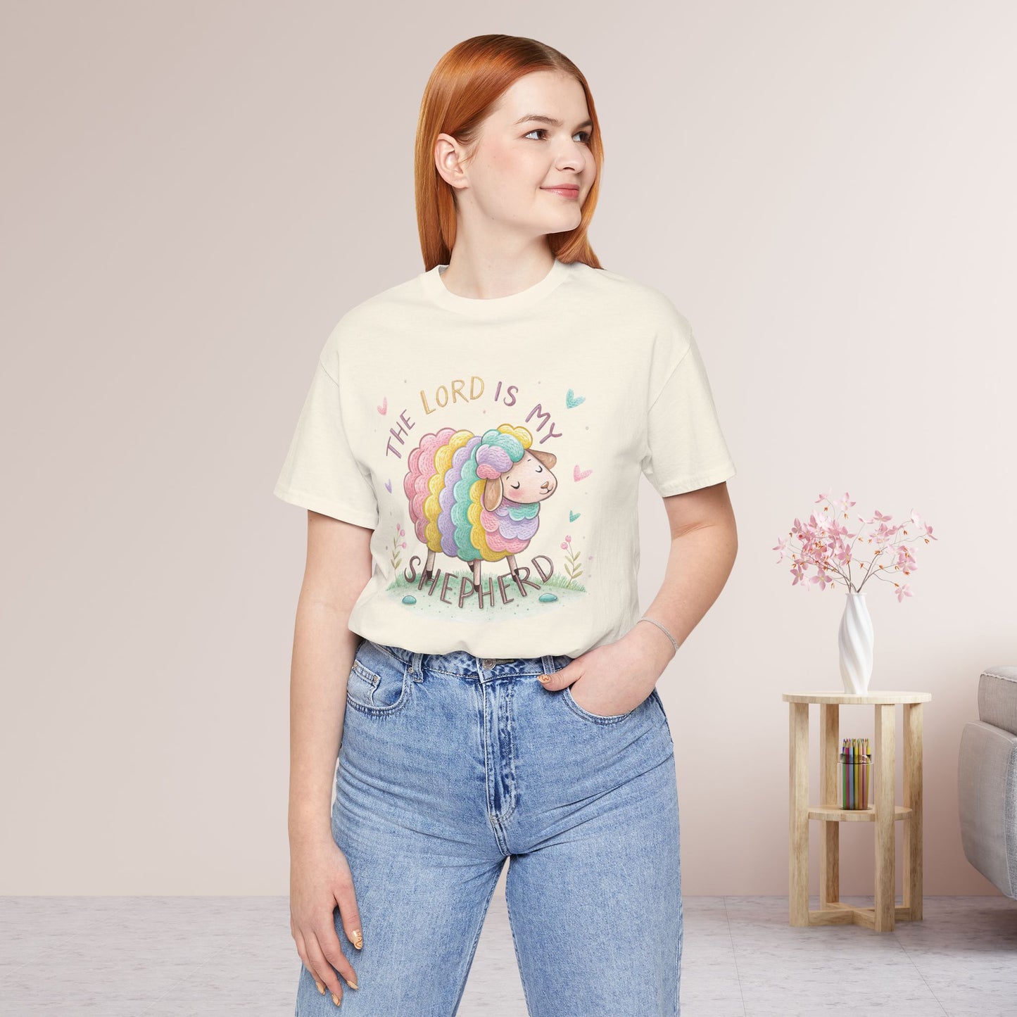 The Lord is My Shepherd Soft Cotton Tee