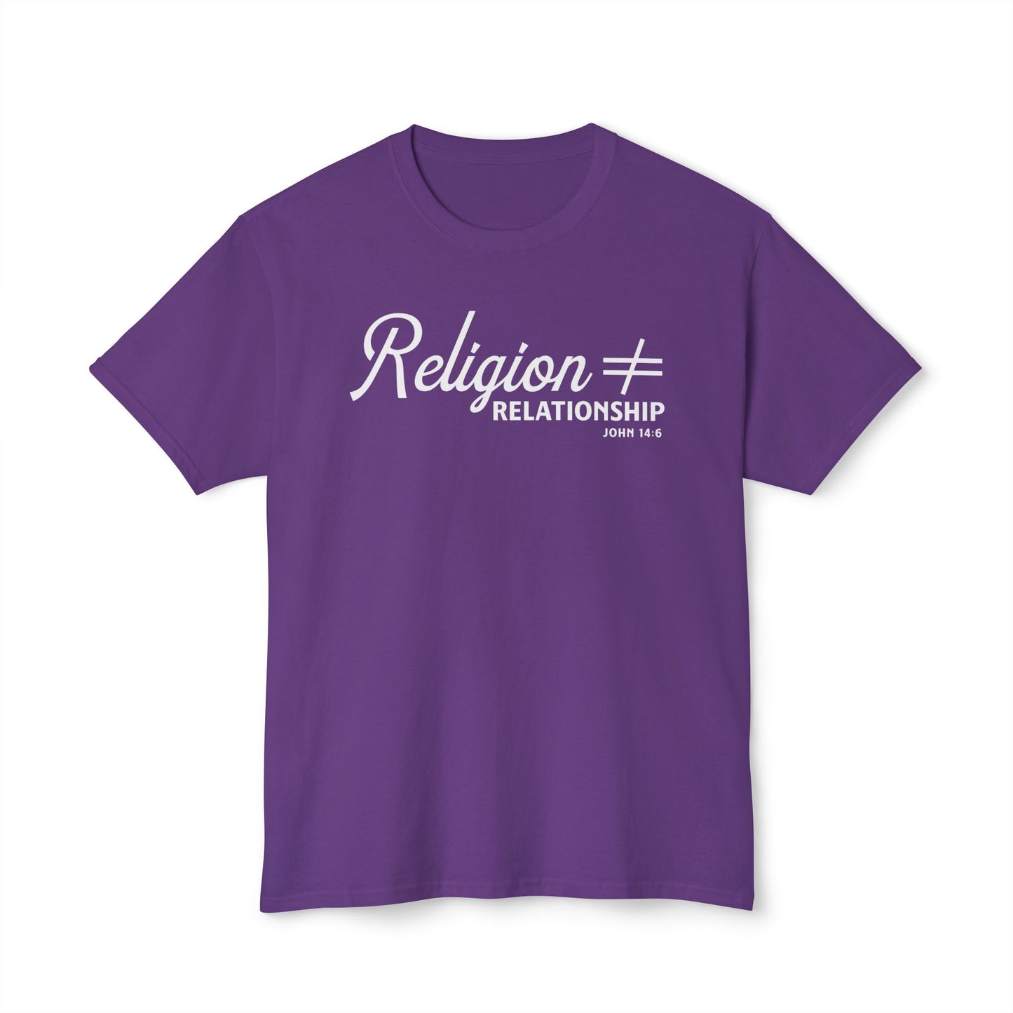 Religion ≠ Relationship Unisex HD Cotton Tee