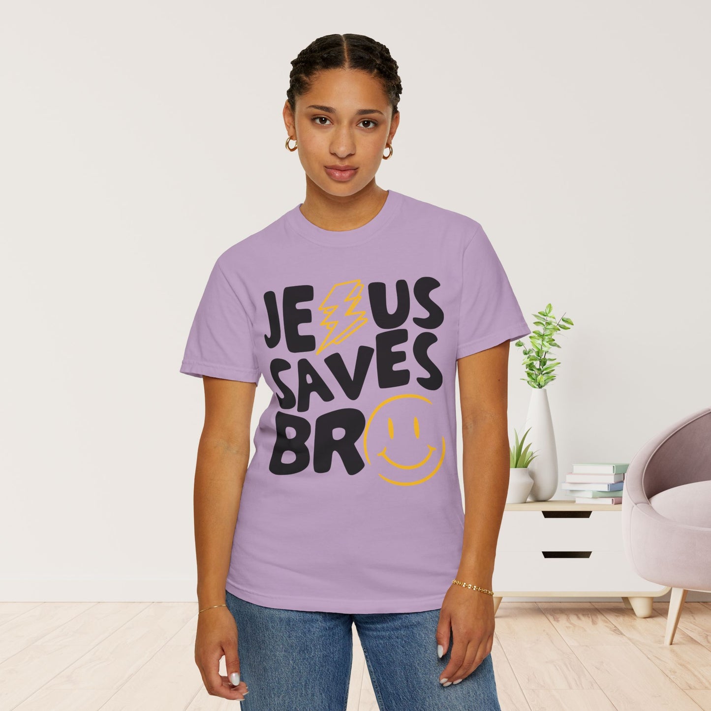 Jesus Saves Bro Comfort Colors Shirt